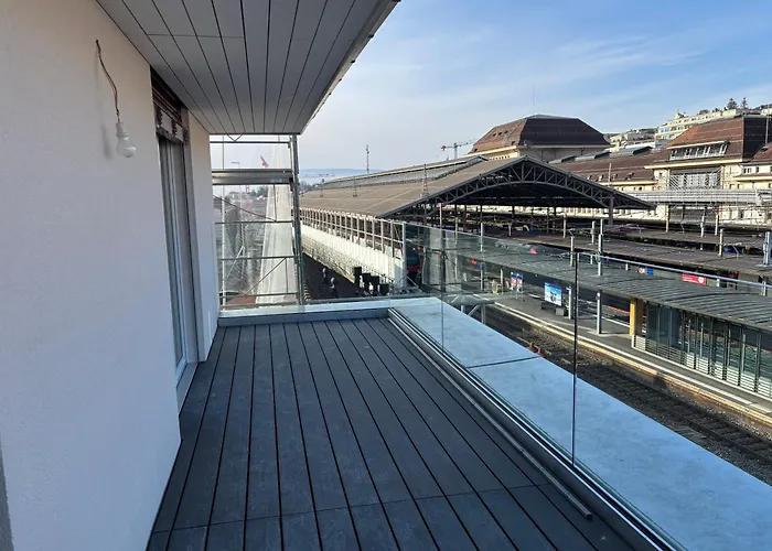 Apartman New On Floor, 2 Minutes From Train Station *