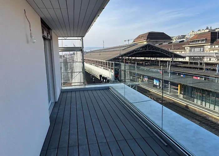 Appartement New On Floor, 2 Minutes From Train Station Lausanne